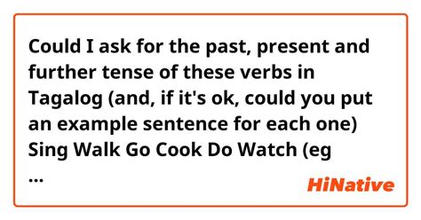 pastwalk meaning in tagalog sentence